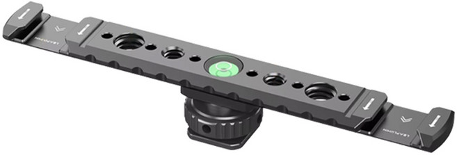 주닉스 ZNS-LY5 듀얼 핫슈 어댑터 마운트 플레이트 추가 장착 콜드슈 핫슈 수평계 촬영장비, 1개