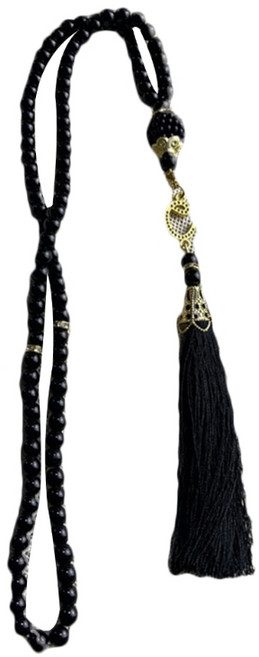6mm Allah Mohammed Rosary Tasbih 무슬림기도 구슬 터키 99 구슬 진주 진주 매력 misbaha 명상 팔찌 목걸이