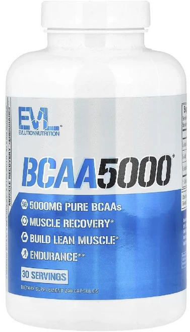 EVL BCAA5000 BCAA L류신 L발린 L이소류신 캡슐 240정, 1개 - 쿠팡