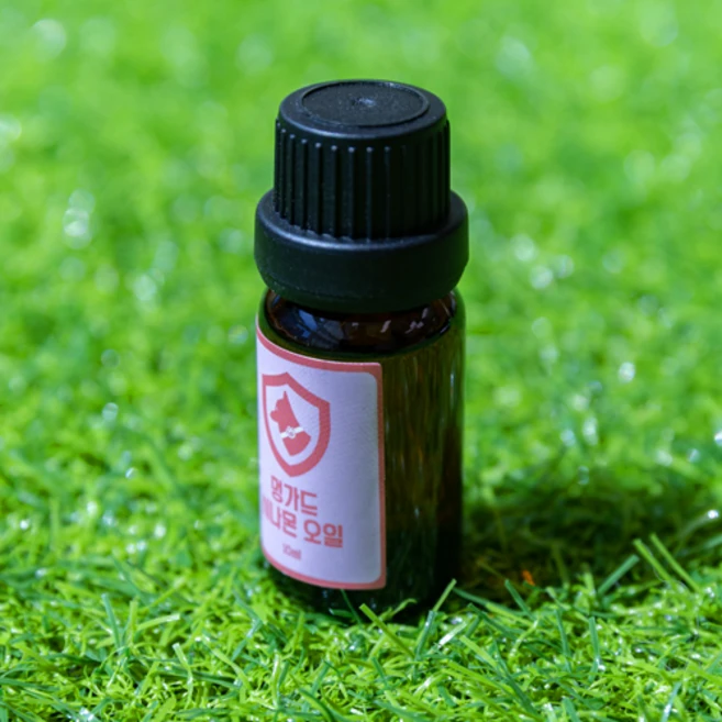 멍가드 강아지 진드기 목걸이 퇴치제 모기 벌레 예방, 투명, 1개, 10ml, 멍가드 오일 (석고 미포함) - 쿠팡