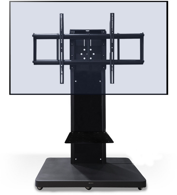 LX-9000L 대형 티비 모니터 스탠드 브라켓 거치대 브레킷 88인치 90인치 95인치 이동식 이동형 설치 받침대 티비다이 티비다리 티비장, LX-9000L (스틸선반O), 1개
