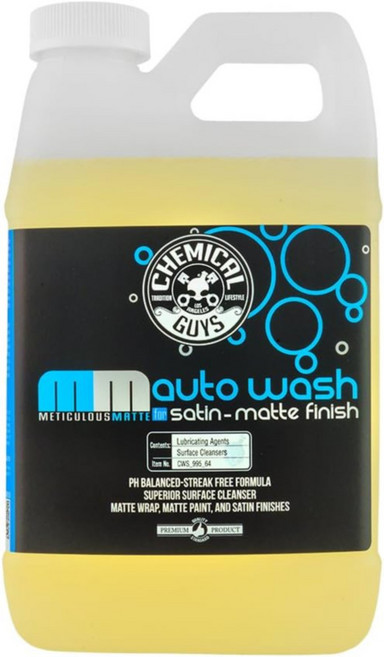 케미컬가이 메티큘러스 64oz 하프 갤런 리터 무광 프리워시 카샴푸, 1개