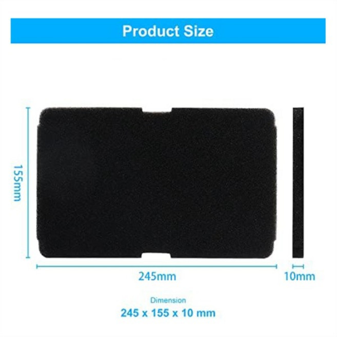 8개의 교체 필터 2964840100 Beko 건조기 열 펌프 Grundig Blomberg ElektraBregenz용 스폰지, 1개