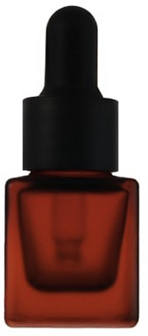 닥터보틀 브라운 사각 스포이드 유리병 에센스 아로마 오일 소분 공병, 1개, 5ml, 갈색 사각스포이드