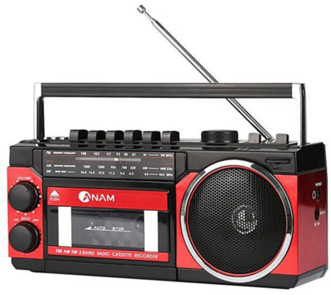 아남 USB포터블카세트/A36/카세트/라디오/USB재생/레트로/풍부한사운드, A-36, 혼합색상