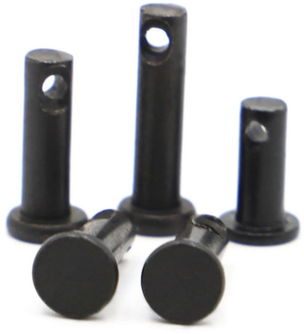 1 10PCS M3 M4 M5 M6 M8 M10 M12 블랙 카론 강철 축 핀 플랫 원통형 구멍 GB882 맞춤, M8 2pcs, 100mm