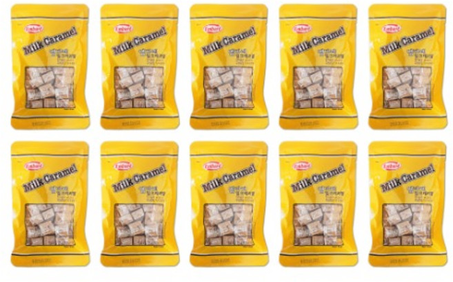 엠바레 밀크캐러멜 120g x10개, 10개