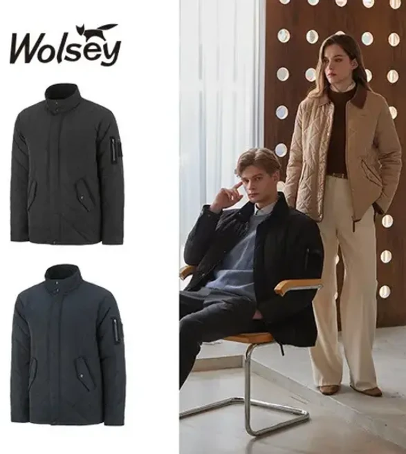 울시 25FW 남성 헤리티지 퀼팅 자켓 1종