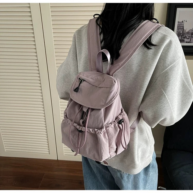 햇빛에이치 여성 백팩 나일론 초경량 방수 미니 가방