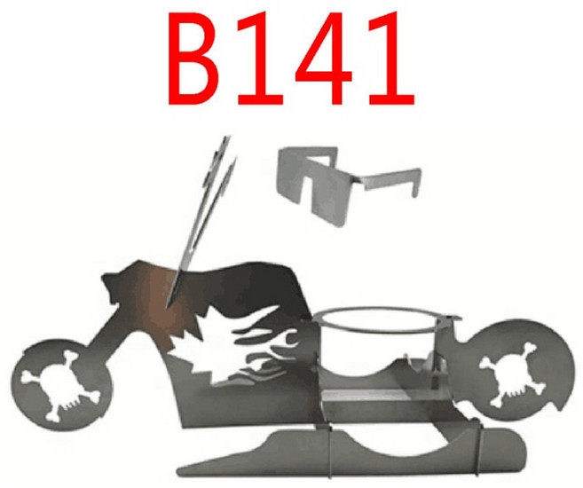 비어캔치킨 바베큐 랙 치킨 스탠드 맥주 재미 있은 미국 오토바이 스테인레스 스틸 랙 도구 재미 있은 로스트 치킨 랙 굽고 로스트 랙, B141, 1개