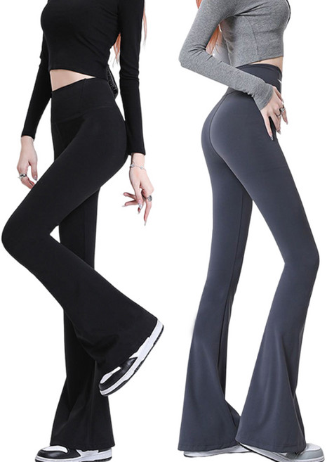 넥스트엣지 1+1 몸매가 예뻐 보이는 나팔바지 부츠컷 레깅스 필라테스 요가 하이웨스트 밴딩 팬츠