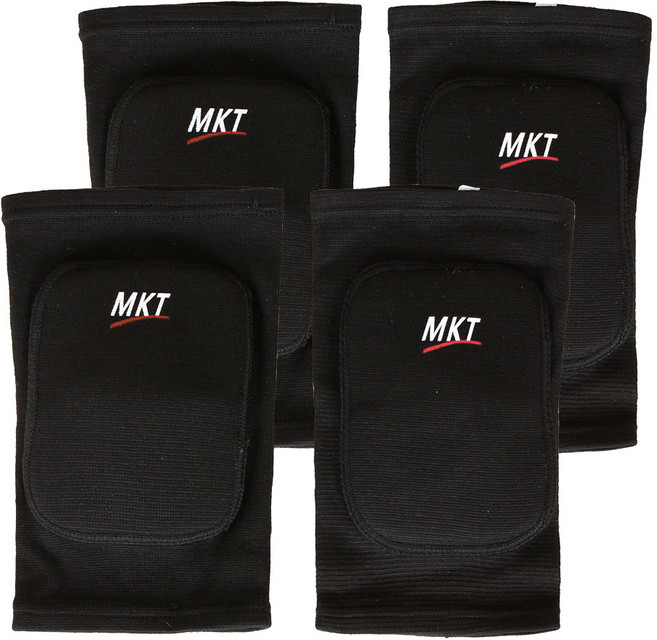 MKT 무릎 보호대 좌/우 2P SET (1+1) 군입대 훈련소 준비물 유격훈련 군대필수품 입대 선물 운동 자전거, 2세트, BLACK