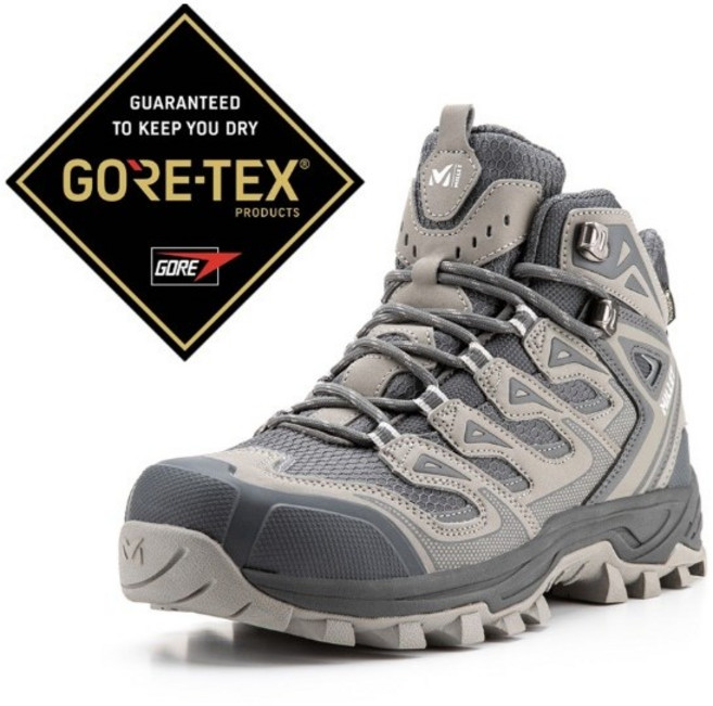 밀레 MILLET 사계절 공용 고어텍스 방수 투습 접지력이 우수한 등산화