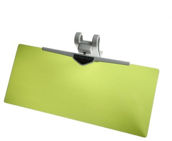 썬가드 차량용 편광 프리미엄 썬가드, 옐로우그린, 2개