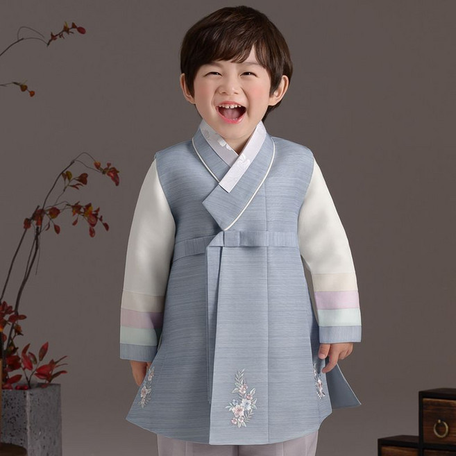 더예한복 QT914-은연별이 남아한복 아동한복
