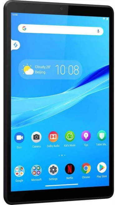 Lenovo Tab M8 태블릿 8인치 HD Android 태블릿 쿼드 코어 프로세서 2GHz 32GB 저장 공간 풀 메탈 커버 긴 배터리 수명 Android 9 파이