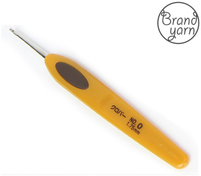 크로바 펜-E 레이스용 코바늘(0~14호), 1개