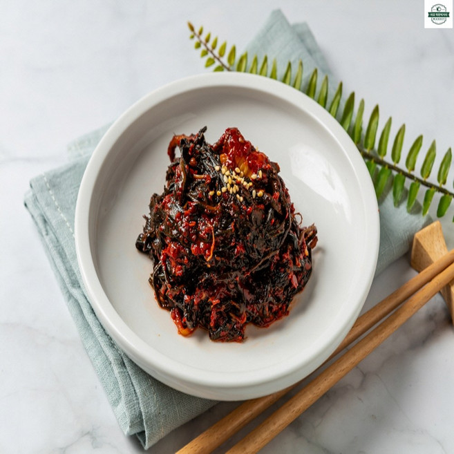 미강착한먹거리 고들빼기 양념 무침반찬, 1kg, 1개