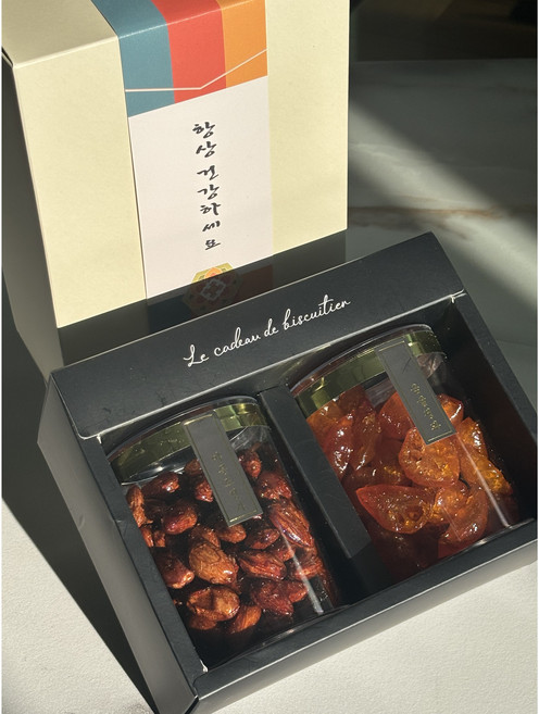 건강간식 고급선물 부모님선물 명절선물(호두정과/아몬드강정/도라지정과)견과2구 선물세트, 호두+아몬드, 안함, 안함, 1