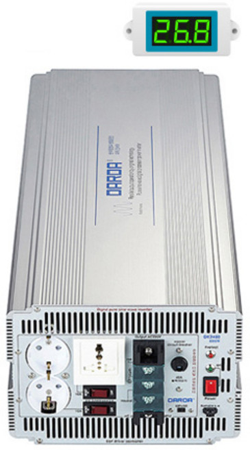 [당일] DK2480/DK2480A DC24V 8000W (8KW) 피앤케이하이테크 다르다 정현파 차량용인버터 DK시리즈, 1개