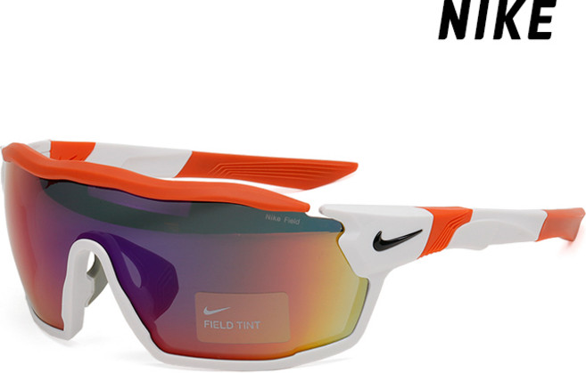 나이키 쇼 X 러시 팀 스포츠 선글라스 오렌지 미러 고글 라이딩 러닝 낚시 패션 FD1887 106, 단품, 1개