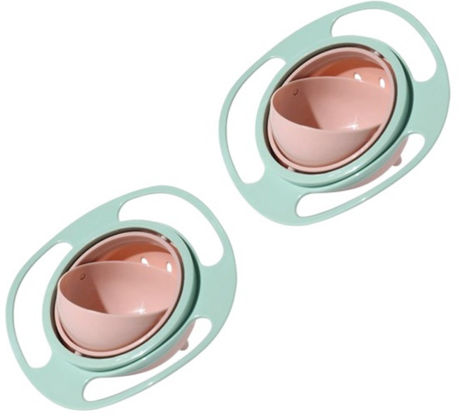 루핏 흘림방지 유아식기 스낵볼 아기간식그릇 1+1, 2개