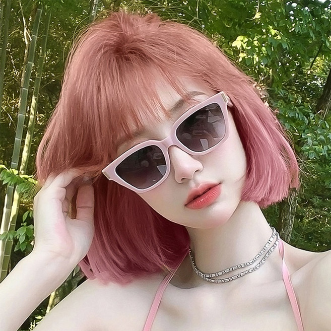 하이유니 체리캔디 네츄럴 똑단발 헤어 통가발 33cm, 체리캔디 - 통가발+거치대+헤어망, 1개