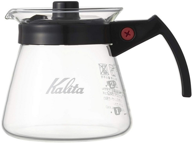 칼리타 300 서버 N 101드리퍼용 & 전자레인지용, 1개, 300ml