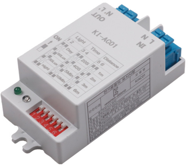 국산 히든센서 동작 인체감지 도플러 투시 마이크로웨이브 레이더 모션 센서 200W, 1개