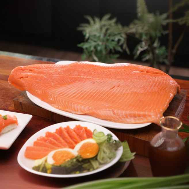 사조씨푸드 코호연어+타르타르소스, 2개, 500g