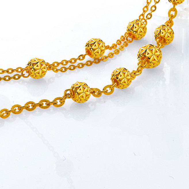 순금 팔찌 11.25g (18k 잠금장치 포함 합증량) 24k 99.9% t5002b