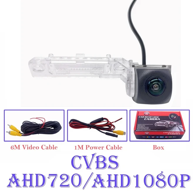 Bornwin 1080P 차량 카메라 폭스 바겐 Passat B6 2005 자동차 역방향 HD 야간 투시경, 01 NormalLense