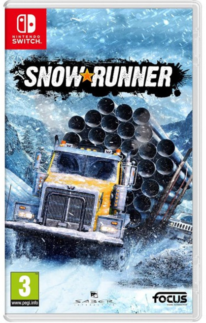 닌텐도 스위치 / 스위치2 호환 스노우러너 SNOW RUNNER 한글 지원, 닌텐도 스위치 스노우러너