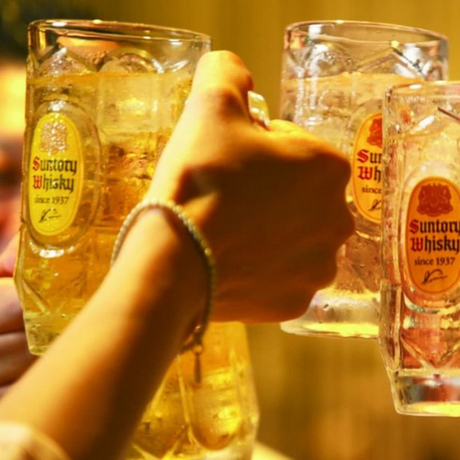 산토리 하이볼잔 일본정품 국내배송, 4개