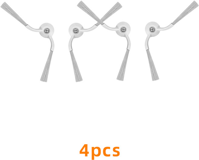 호환 가능한 DJI 2.0 ROMO P2 A2 로봇 진공 사이드 브러시 예비 부품, 4개