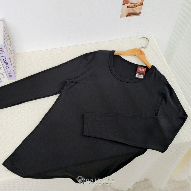 OniWear 秋冬男款保暖衣 - 圓領刷毛發熱衣 男生內搭衛生衣 保暖寒流首選