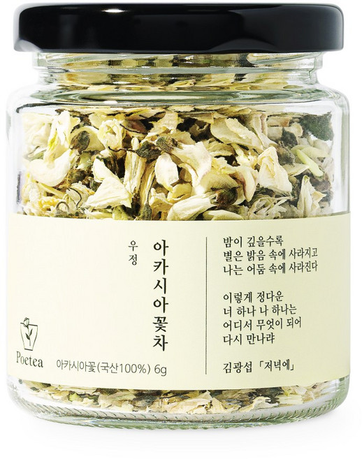 포이티 국산 아카시아꽃차, 1개, 1개입, 6g