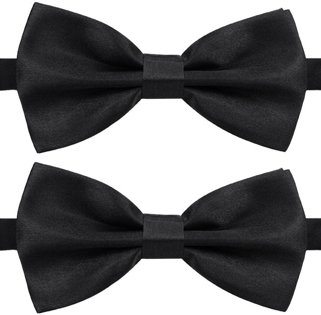 리빙준 심플 남성 리본 보타이