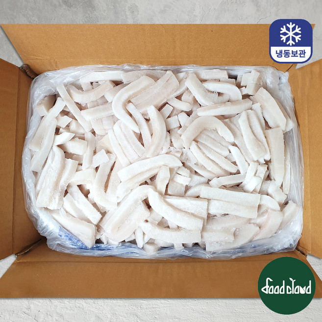 대왕오징어 몸채 4kg 무라 냉동오징어채 무라사키 업소용 짬뽕용 튀김용 볶음용, 1개