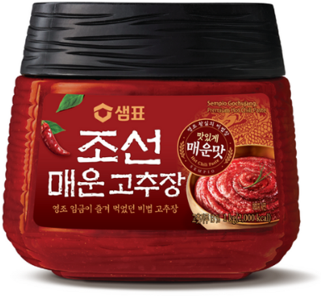 샘표 조선 매운 고추장, 1kg, 7개