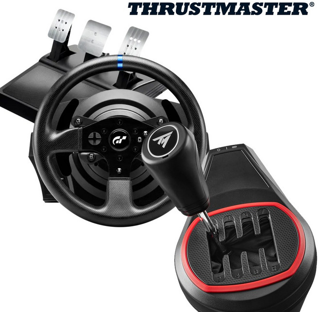 트러스트마스터 T300RS 레이싱휠 TH8S 쉬프터 세트 (3패달포함/플스&PC 호환/공식수입정품), 1개