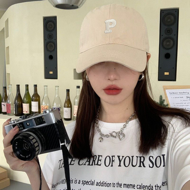 모자 여성 야구모자 얼굴 봄여름 캐주얼 패션 스트리트 캡 모자 남성 패션