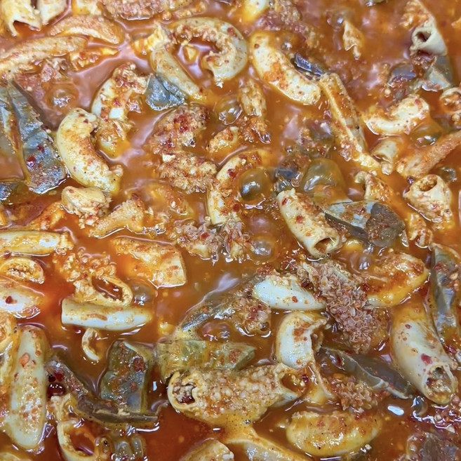 [굿맘푸드] 연길 서시장 뉴자 소내장전골 / 매콤 고소 쫄깃 / 밥도둑 밥반찬 술안주, 1개, 800g