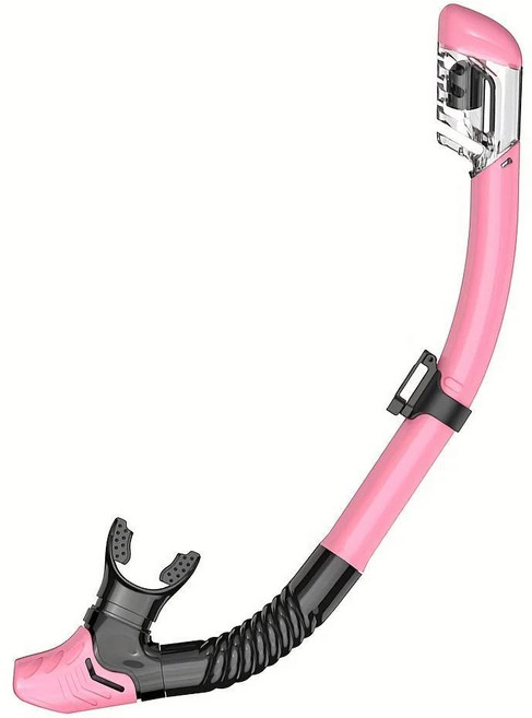 풀 드라이 스노클 이지 브리스 다이빙 스플래시 가드 밸브 스쿠버 프리다이빙 수영 장비, 1개, 색상: 6. Pink