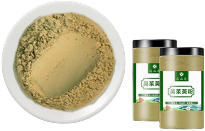 관백초 오수유 가루, 4개, 500g