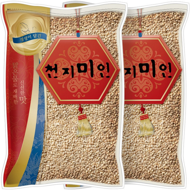 현대농산 수입 늘보리 겉보리 꽁보리, 5kg, 2개