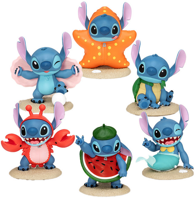 비스트킹덤 스티치 미니 에그 어택 여름 드레스업 블라인드 박스 (MEA-068), 1개