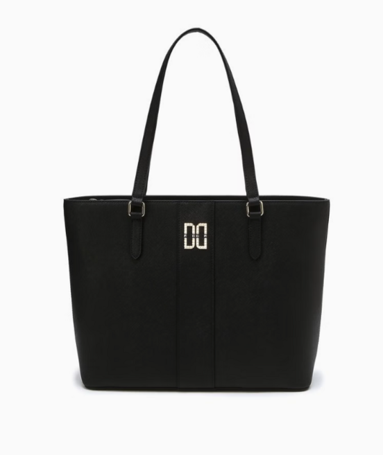 [닥스정품/선물포장] DAKS 37 닥스 블랙 DD로고 소가죽 숄더백