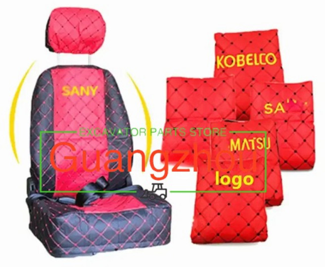 두산 Ca Hitachi Kobelco Sany Liugong Komatsu Xcmg Vol-v Sdlg Kubota 스미토모 굴삭기 시트 커버 시트, 16 For KOMATSU, 1개