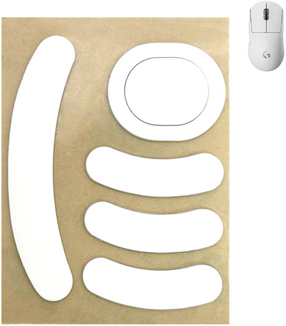 로지텍 마우스 피트 호환 G102 G304 G703 G PRO 지슈라 MX 마스터 애니웨어, 화이트, 로지텍 G PRO WIRELESS(지프로 무선)